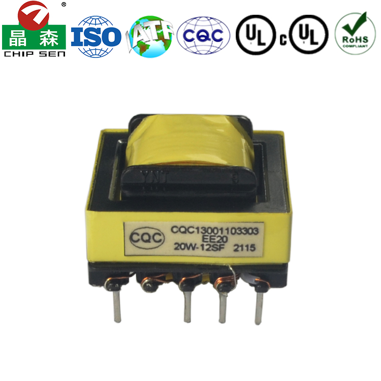 EE19 4+2pin鐵氧體磁芯開(kāi)關(guān)電源變壓器