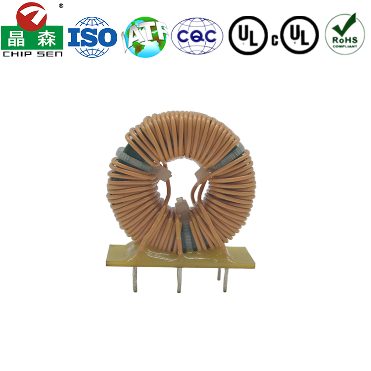 T38立式插件3+3pin磁環(huán)共模電感